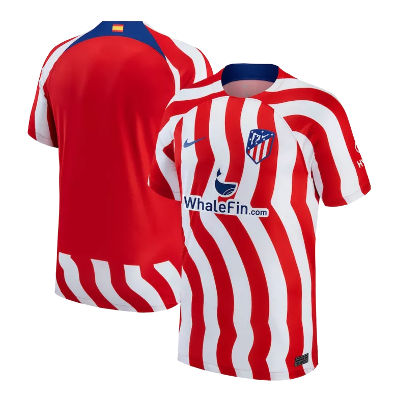 Atletico Madrid Home Jersey Kit 2022/23 (Jersey+Shorts) - gojersey