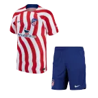 Atletico Madrid Home Jersey Kit 2022/23 (Jersey+Shorts) - goaljerseys