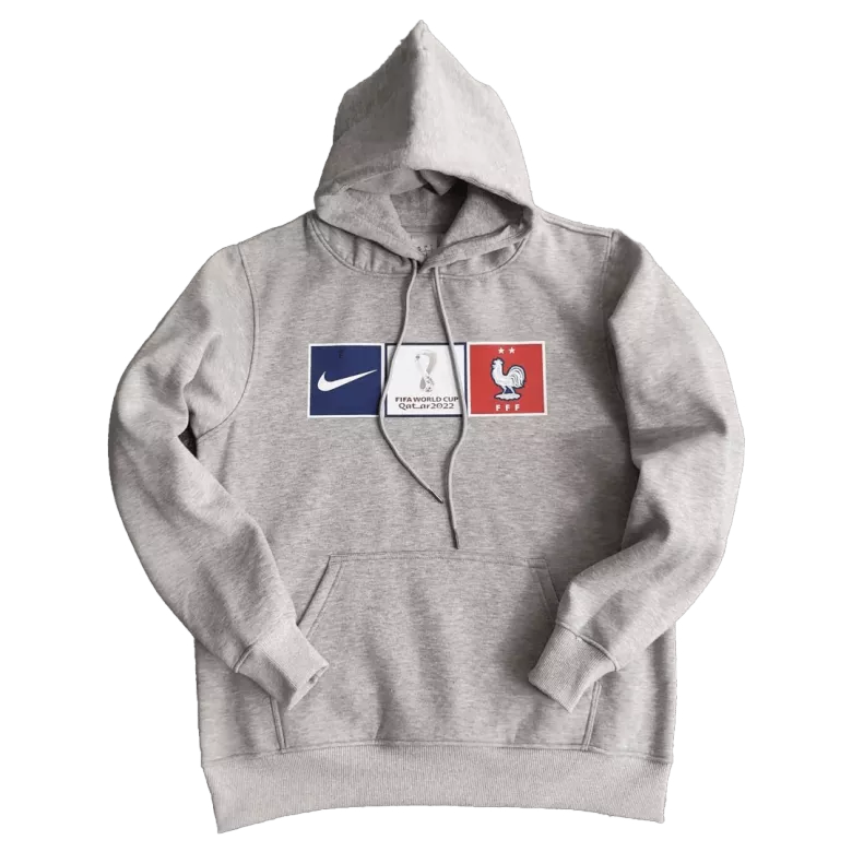 France Sweater Hoodie 2022 - Gray - gojersey