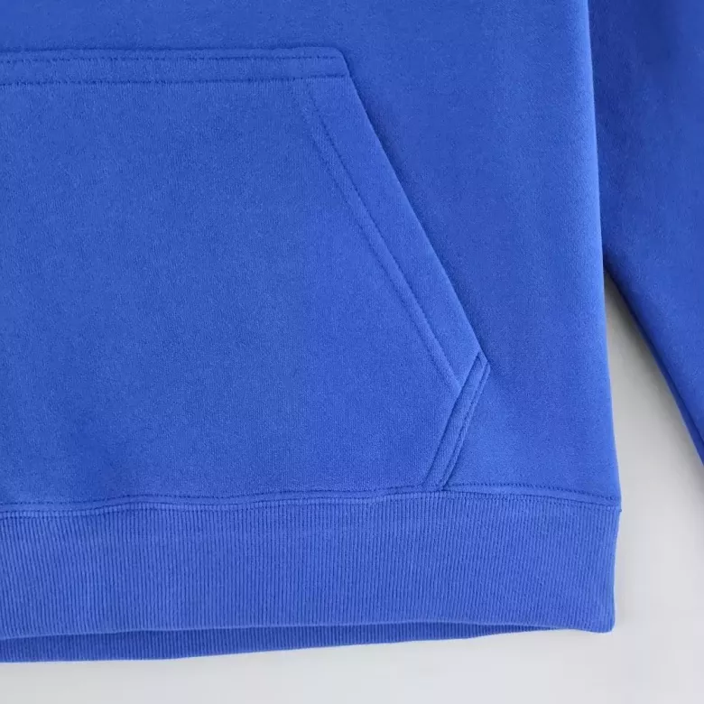 Brazil Sweater Hoodie 2022/23 - Blue - gojersey