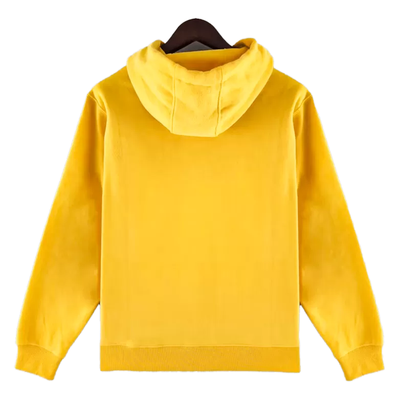 Brazil Sweater Hoodie 2022/23 - Yellow - gojersey