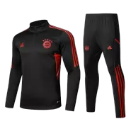 Bayern Munich Sweatshirt Kit 2022/23 - Kid Black (Top+Pants) - goaljerseys