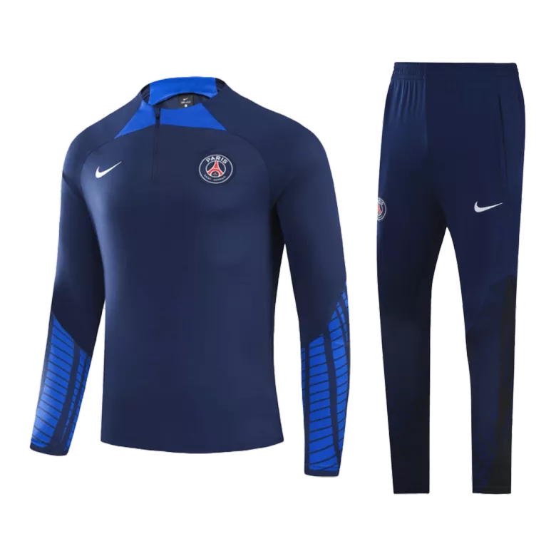 PSG Sweatshirt Kit 2022/23 - Kid Navy (Top+Pants) - gojersey