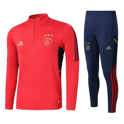 Ajax Sweatshirt Kit 2022/23 - Red (Top+Pants) - gojerseys