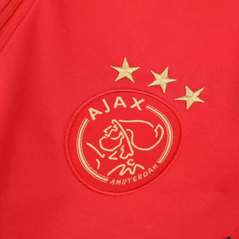 Ajax Sweatshirt Kit 2022/23 - Kid Red (Top+Pants) - gojersey