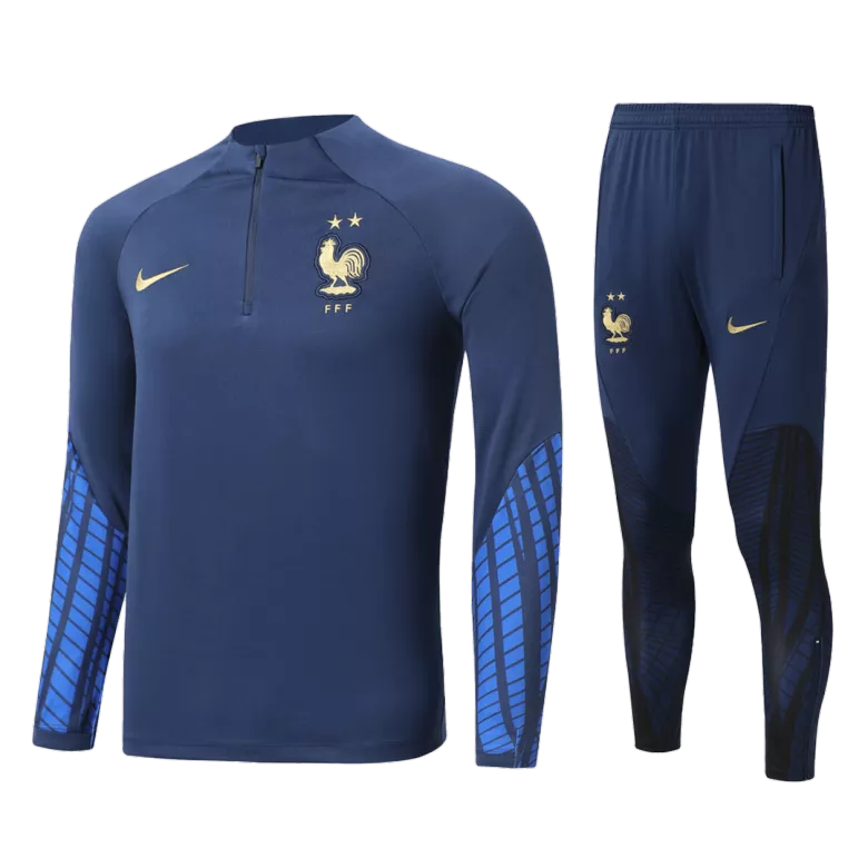 France Sweatshirt Kit 2022 - Navy (Top+Pants) - gojersey