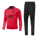 Liverpool Sweatshirt Kit 2022/23 - Kid Red (Top+Pants) - goaljerseys
