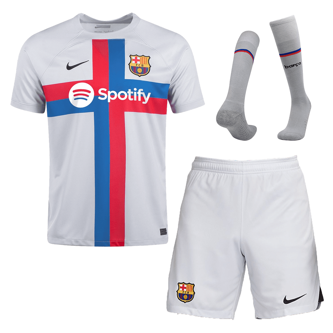 Robert Lewandowski Barcelona Nike 2022/23 Third Breathe Stadium