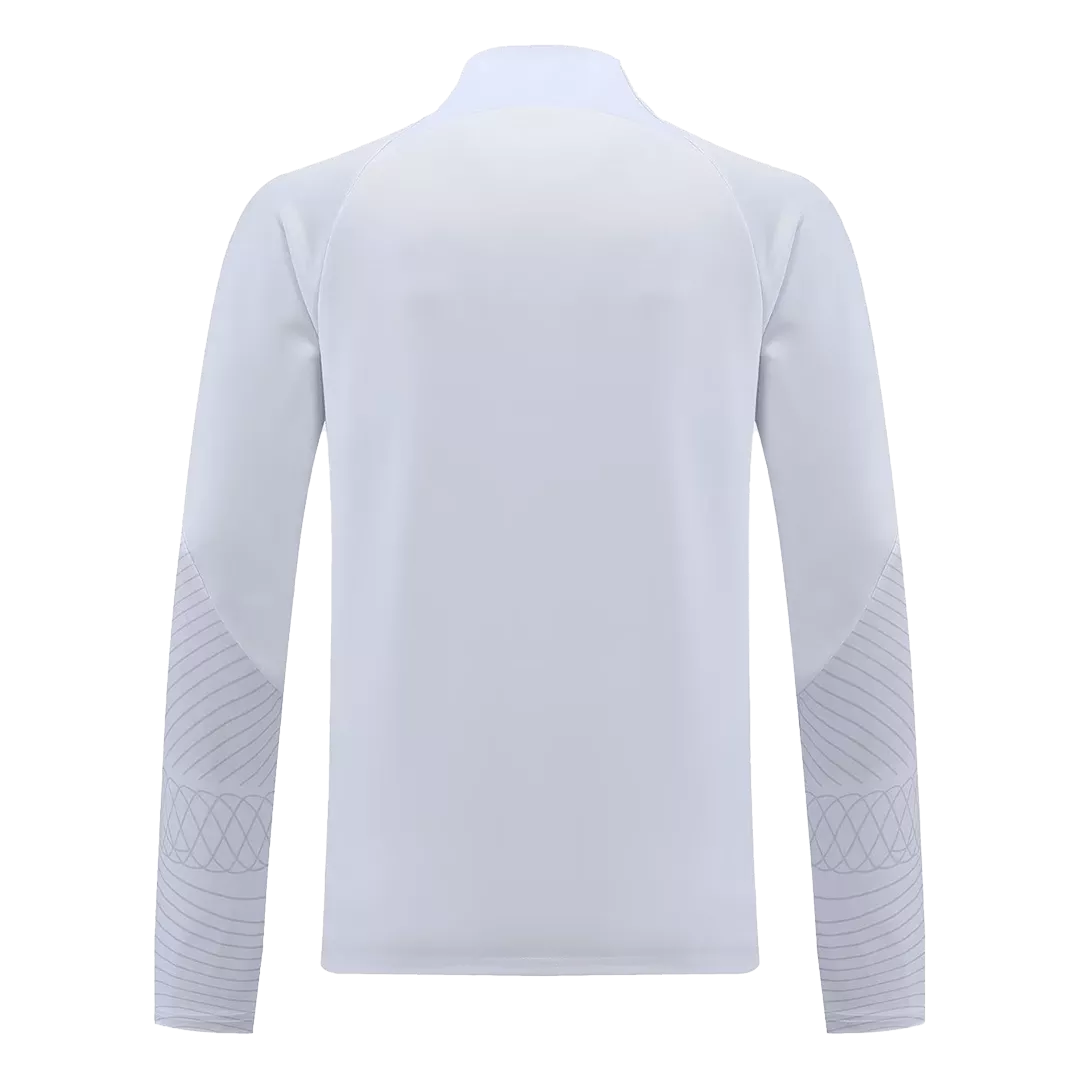 France Sweatshirt Kit 2022 - White (Top+Pants) - goaljerseys