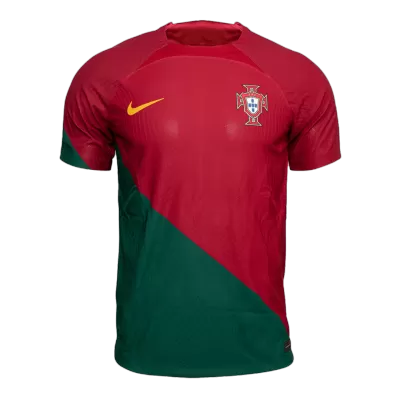 Portugal Home Jersey Authentic 2022 - gojersey