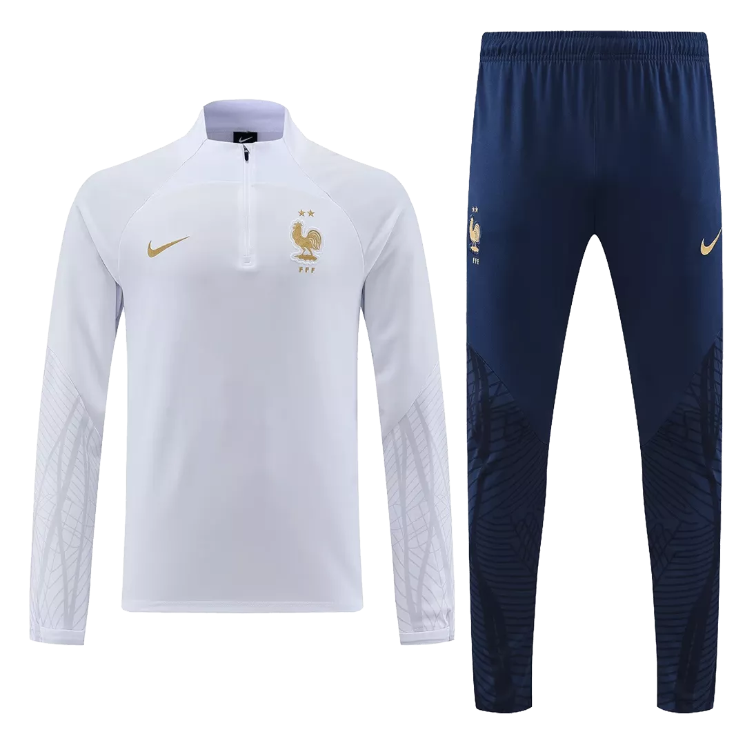 France Sweatshirt Kit 2022 - White (Top+Pants)