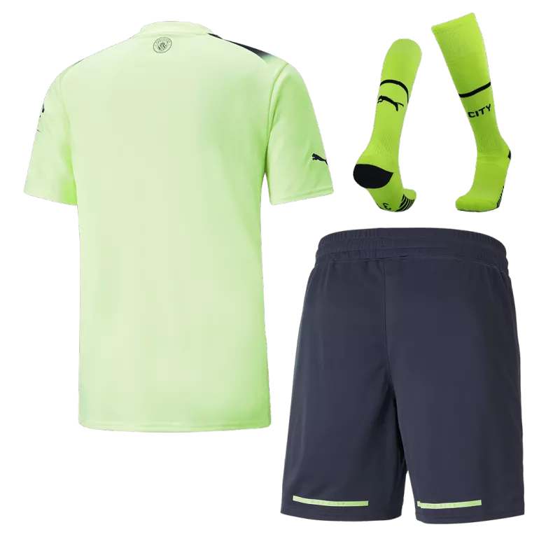 Manchester City Third Away Jersey Kit 2022/23 (Jersey+Shorts+Socks) - gojersey