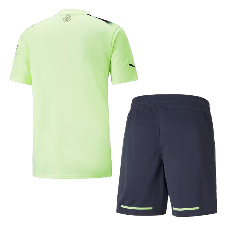 Manchester City Third Away Jersey Kit 2022/23 (Jersey+Shorts) - gojersey