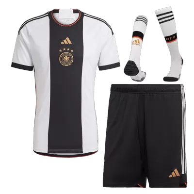 Germany Home Jersey Kit 2022 (Jersey+Shorts+Socks) - gojersey