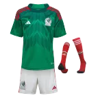 Mexico Home Jersey Kit 2022 Kids(Jersey+Shorts+Socks) - goaljerseys