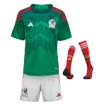 Mexico Home Jersey Kit 2022 Kids(Jersey+Shorts+Socks) - goaljerseys