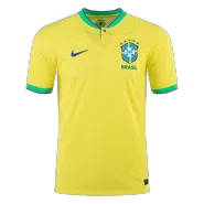 Brazil Home Jersey Authentic 2022 - goaljerseys