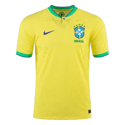 Brazil Home Jersey Authentic 2022 - gojerseys