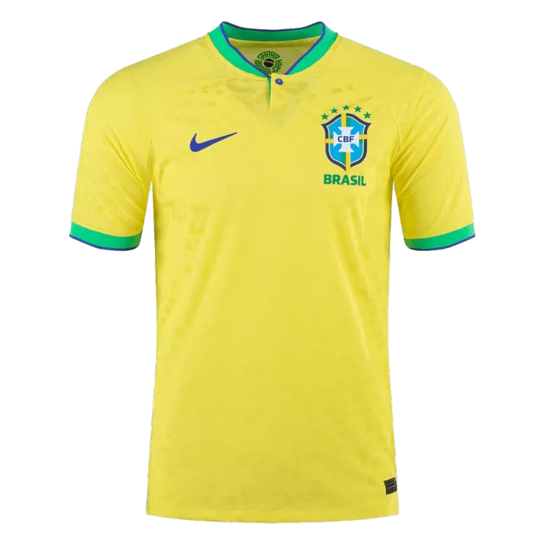 Brazil Home Jersey Authentic 2022 - gojersey