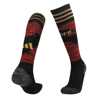 Germany Away Soccer Socks 2022 - Kid - gojersey