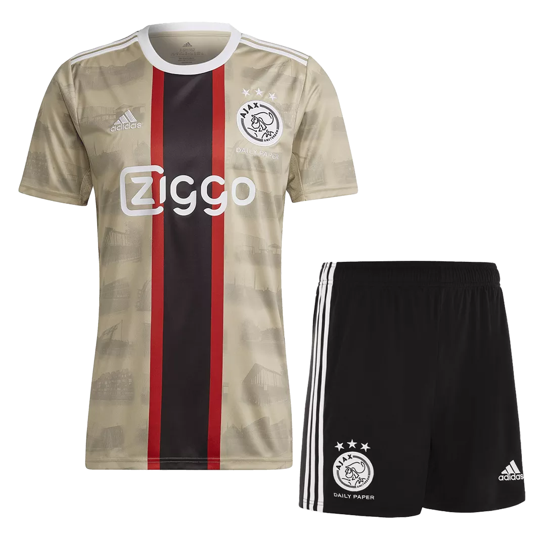 Ajax Third Away Jersey Kit 2022 (Jersey+Shorts)