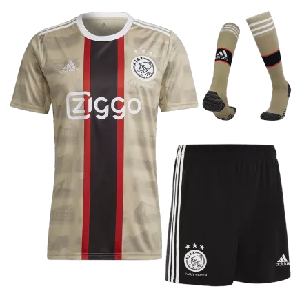 Ajax Third Away Jersey Kit 2022 (Jersey+Shorts+Socks) - gojerseys