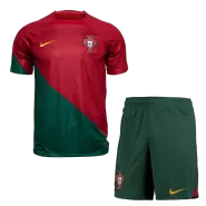 Portugal Home Jersey Kit 2022 (Jersey+Shorts) - goaljerseys