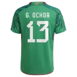 Mexico G.OCHOA #13 Home Jersey 2022 - goaljerseys