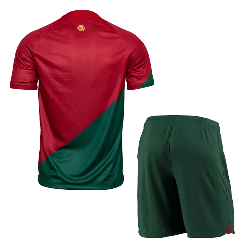Portugal Home Jersey Kit 2022 (Jersey+Shorts) - gojersey