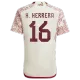 Mexico H.HERRERA #16 Away Jersey 2022 - gojerseys