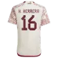 Mexico H.HERRERA #16 Away Jersey 2022 - goaljerseys