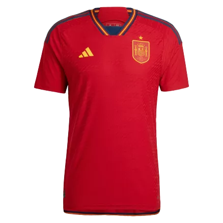 Spain Home Jersey Authentic 2022 - gojerseys