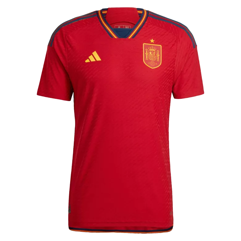 Spain Home Jersey Authentic 2022 - gojersey