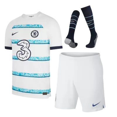 Chelsea Away Jersey Kit 2022/23 Kids(Jersey+Shorts+Socks) - gojersey