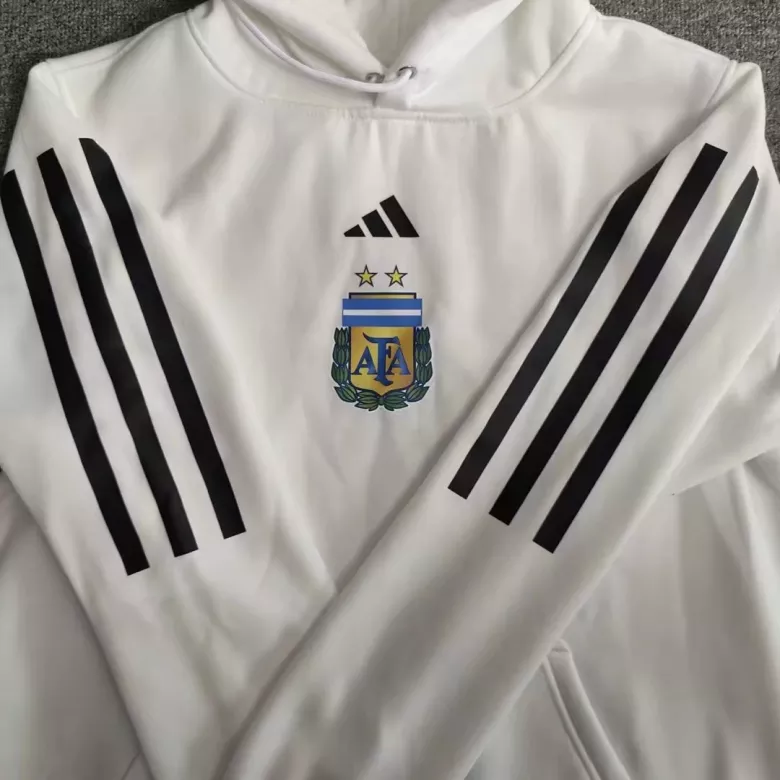 Argentina Sweater Hoodie 2022 - White - gojersey
