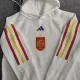 Spain Sweater Hoodie 2022/23 - White - gojerseys