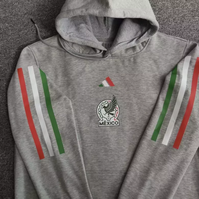 Mexico Sweater Hoodie 2022 - Gray - gojersey