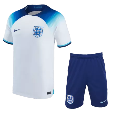 England Home Jersey Kit 2022 (Jersey+Shorts) - gojerseys