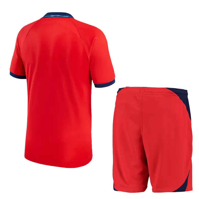 England Away Jersey Kit 2022 Kids(Jersey+Shorts) - gojersey
