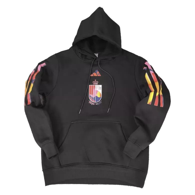 Belgium Sweater Hoodie 2022/23 - Black - gojersey