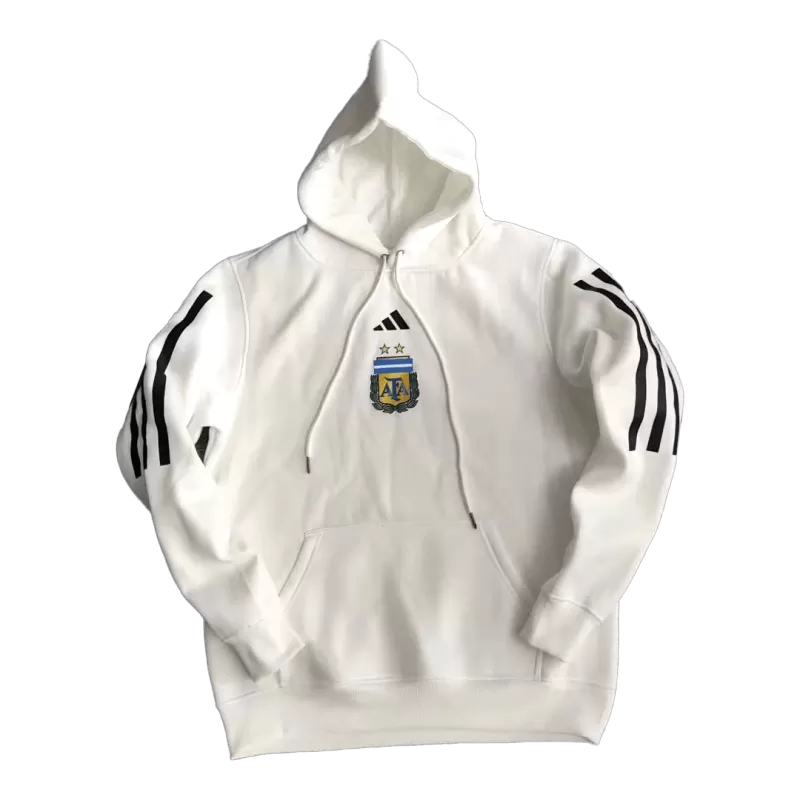 Argentina Sweater Hoodie 2022 - White - gojersey
