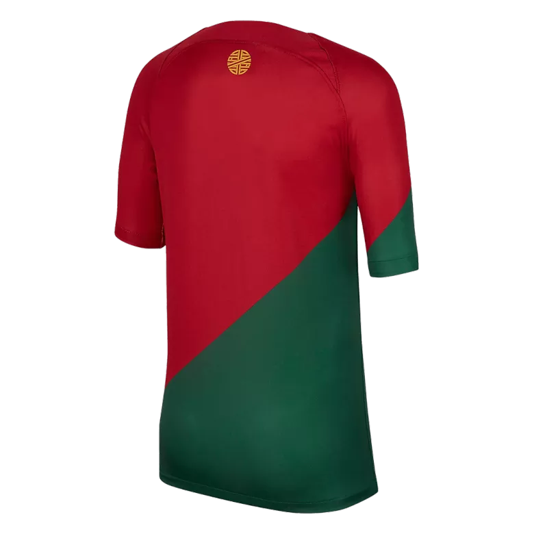 Portugal RONALDO #7 Home Jersey Kit 2022/23 Kids(Jersey+Shorts) - gojersey