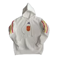 Spain Sweater Hoodie 2022/23 - White - goaljerseys