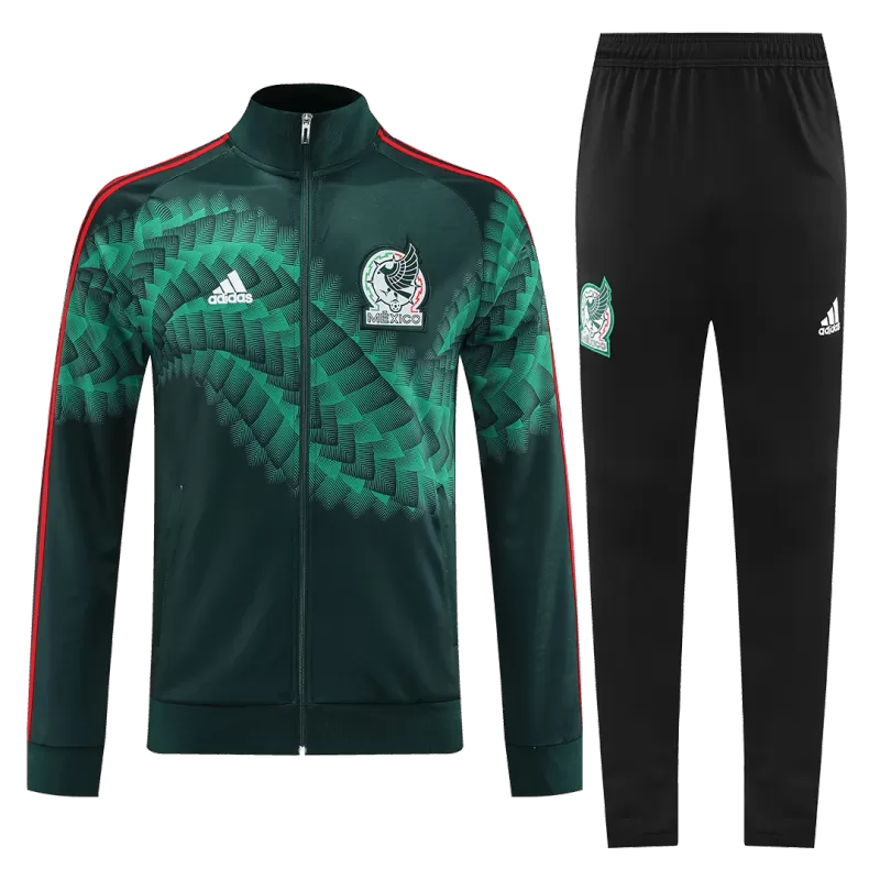 Mexico Training Kit 2022 - Black&Green (Jacket+Pants) - gojersey
