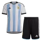 Argentina Home Jersey Kit 2022 (Jersey+Shorts) - goaljerseys