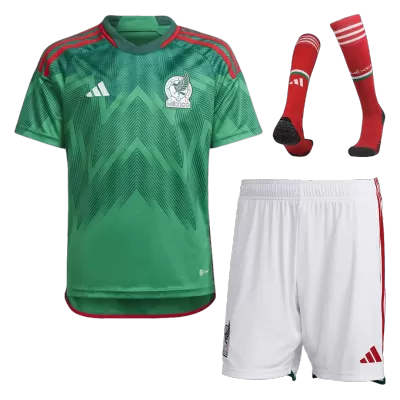 Mexico Home Jersey Kit 2022 (Jersey+Shorts+Socks) - gojersey