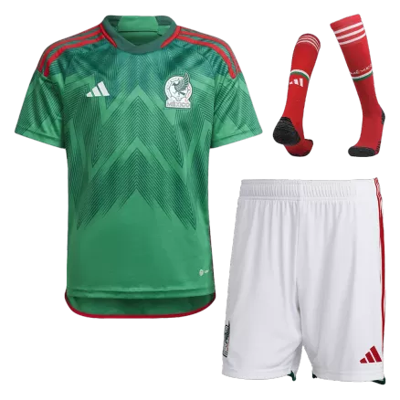 Mexico Home Jersey Kit 2022 (Jersey+Shorts+Socks) - gojerseys