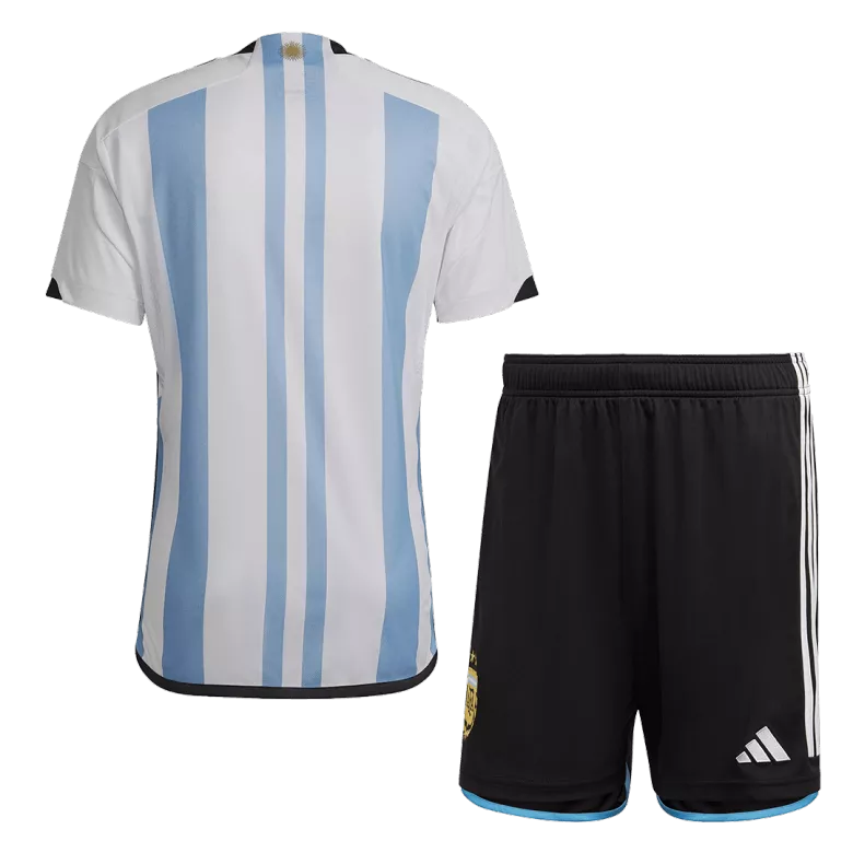 Argentina Home Jersey Kit 2022 (Jersey+Shorts) - gojersey