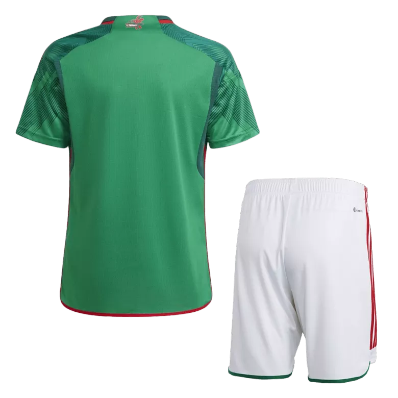 Mexico Home Jersey Kit 2022 (Jersey+Shorts) - gojersey