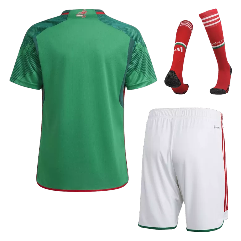 Mexico Home Jersey Kit 2022 (Jersey+Shorts+Socks) - gojersey